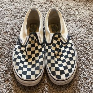 Checkered Vans